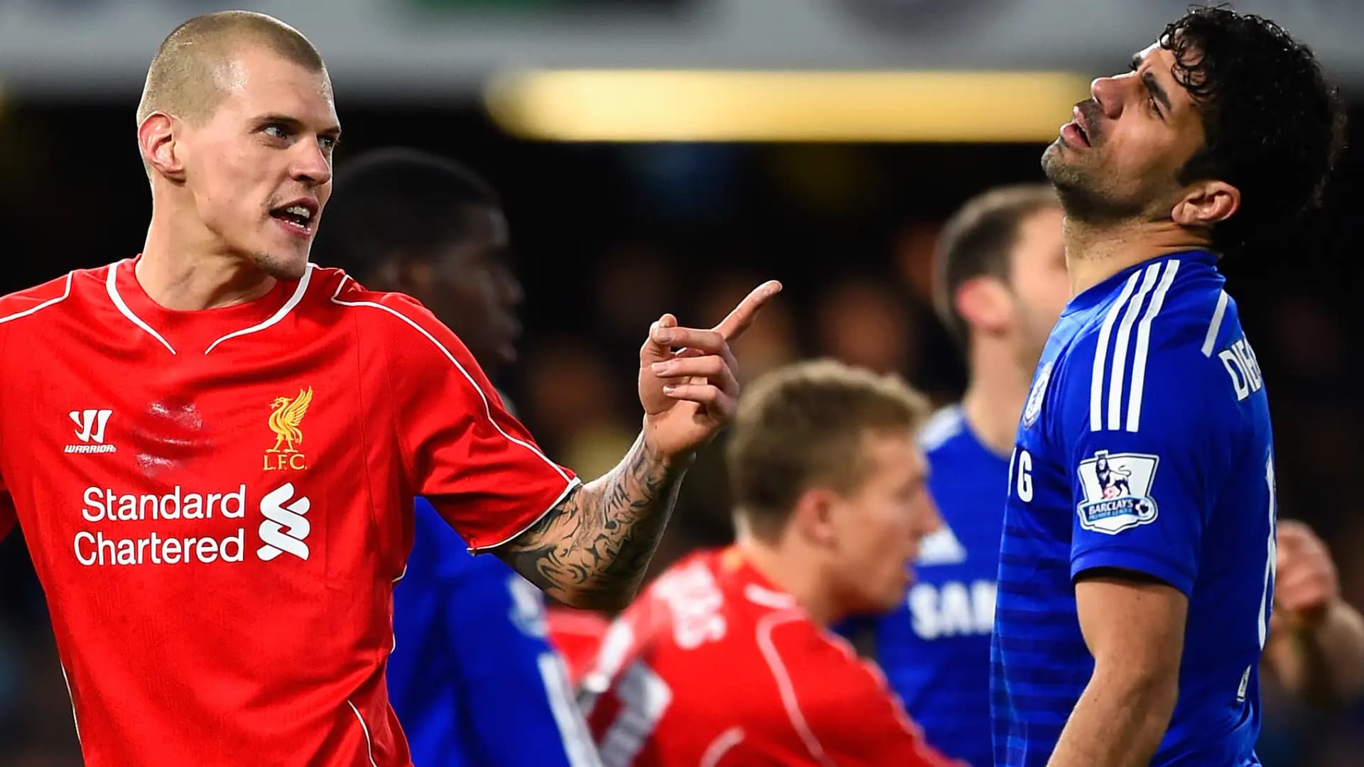 Costa, hayır maçı sırasında Liverpool'un ezeli rakibiyle yeniden atıştı