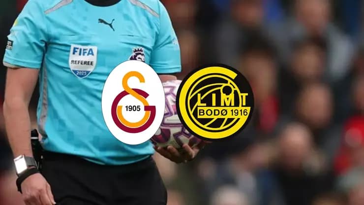 Galatasaray Bodo Glimt Maçına Yıldız Hakem Ataması