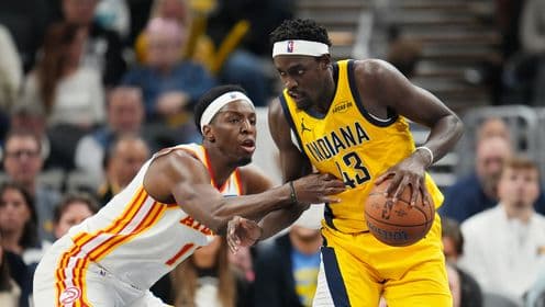 NBA Kupası: Hawks, Pacers'ı Rahat Geçti! Jalen Johnson'dan 22 Sayı, Siakam'dan 18!