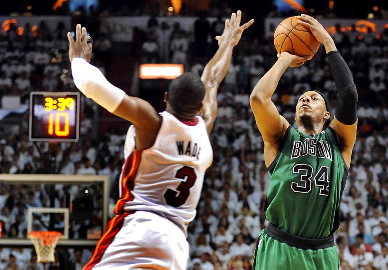 Paul Pierce'tan Wade'e Gönderme: Benim Zirvem Daha Zordu!
