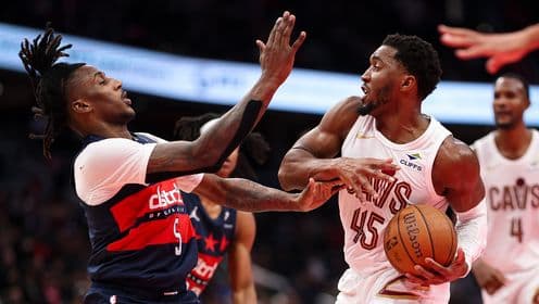 NBA Kupası'nda Şov! Cavaliers, Wizards'ı Mitchell ve McCollum'un Sayılarıyla Ezdi Geçti!