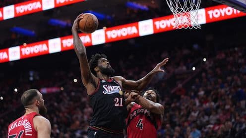 76ers, Raptors'ın Serisini Bozdu: Embiid Döndü, Maxey Şov Yaptı!