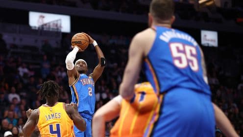 Thunder'dan Hornets'a Fırtına Esti! SGA ve Holmgren Şov Yaptı, 5'te 5!