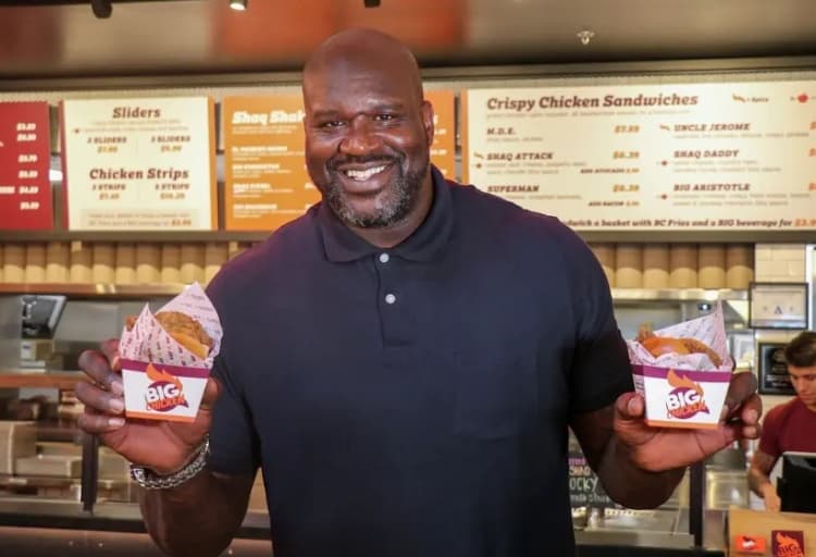 Shaquille O'Neal'dan Hamburger Atağı: Yeni Markası "Büyük Nugget"!