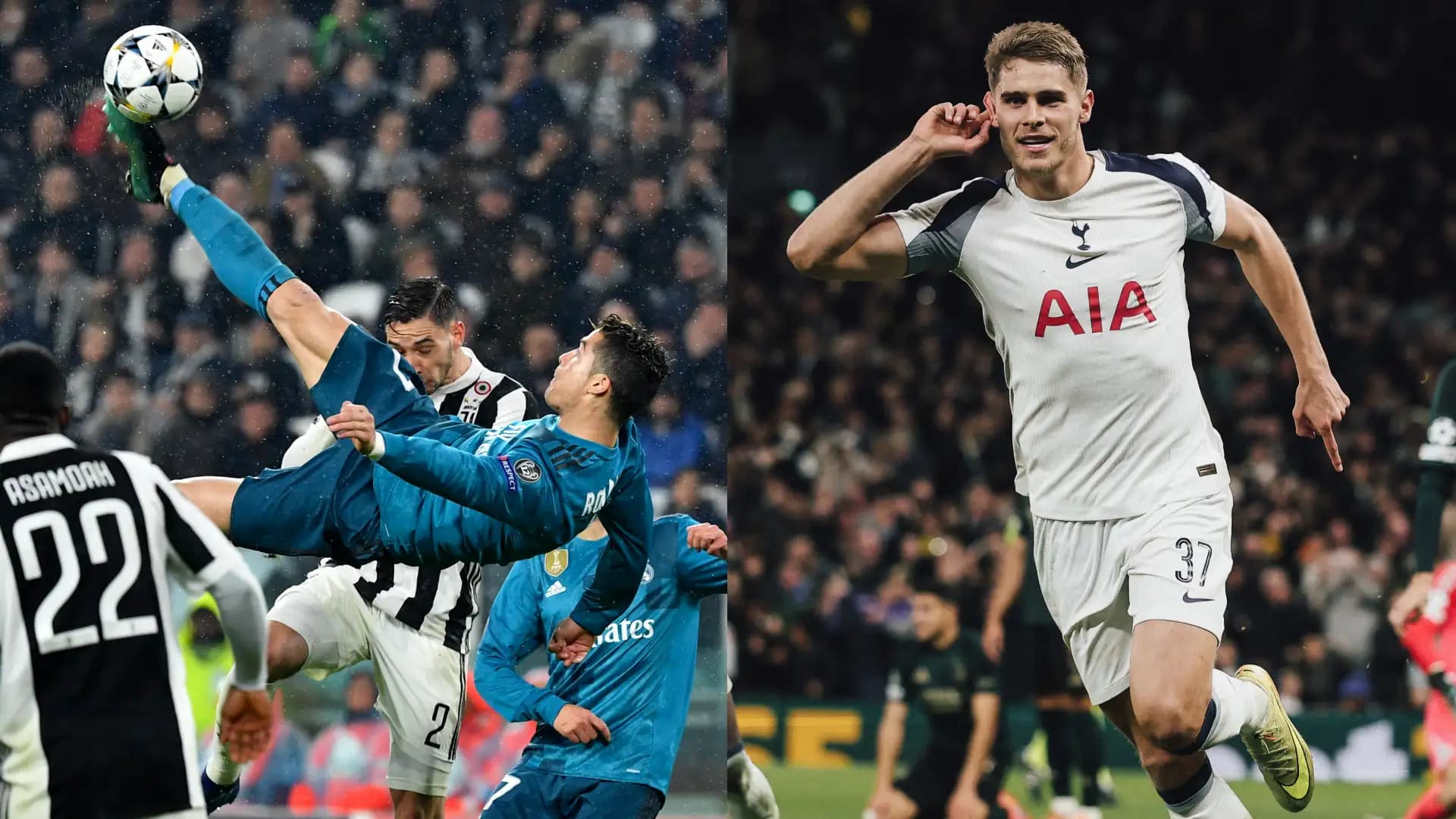 Cristiano Ronaldo'dan Müthiş Gol! Tottenham'da Yıldızlar Van de Ven'i Unuttu!