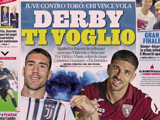 Juventus ve Torino Derbi Zaferi İçin Sahada, Milan Liderlik Peşinde!