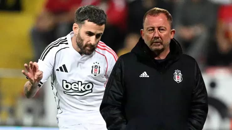 Beşiktaş'ta Rafa Silva depremi Sergen Yalçın'la kriz çıktı