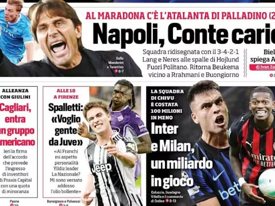 Conte'yle Napoli Yeniden Doğuyor, İtalya'da 20 Yıllık Kayıp!