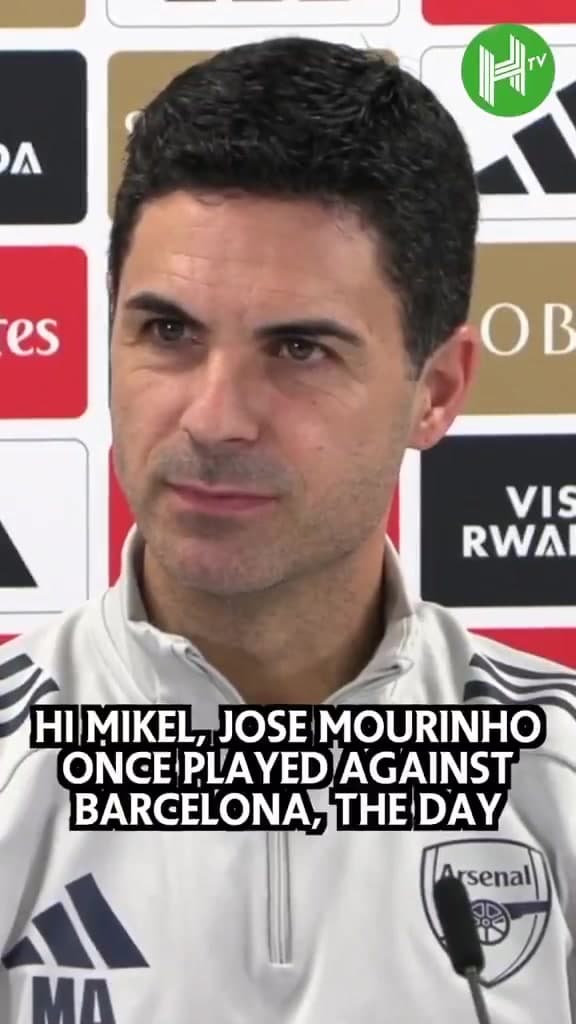 Arteta'dan Mourinho Göndermesi: Ben de İlk 11'i Açıklayabilirim!