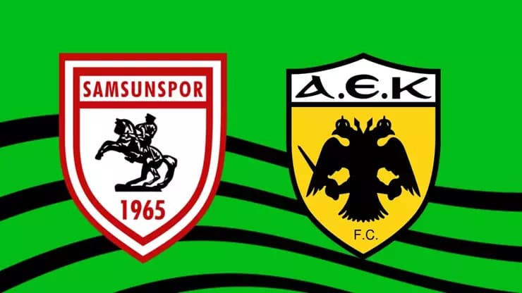 Samsunspor AEK Maçı İlk 11'leri Açıklandı