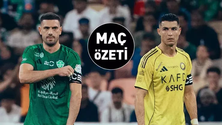 Merih Demiral'dan Ronaldo'ya Gol Şoku! Al Ahli Fark Attı