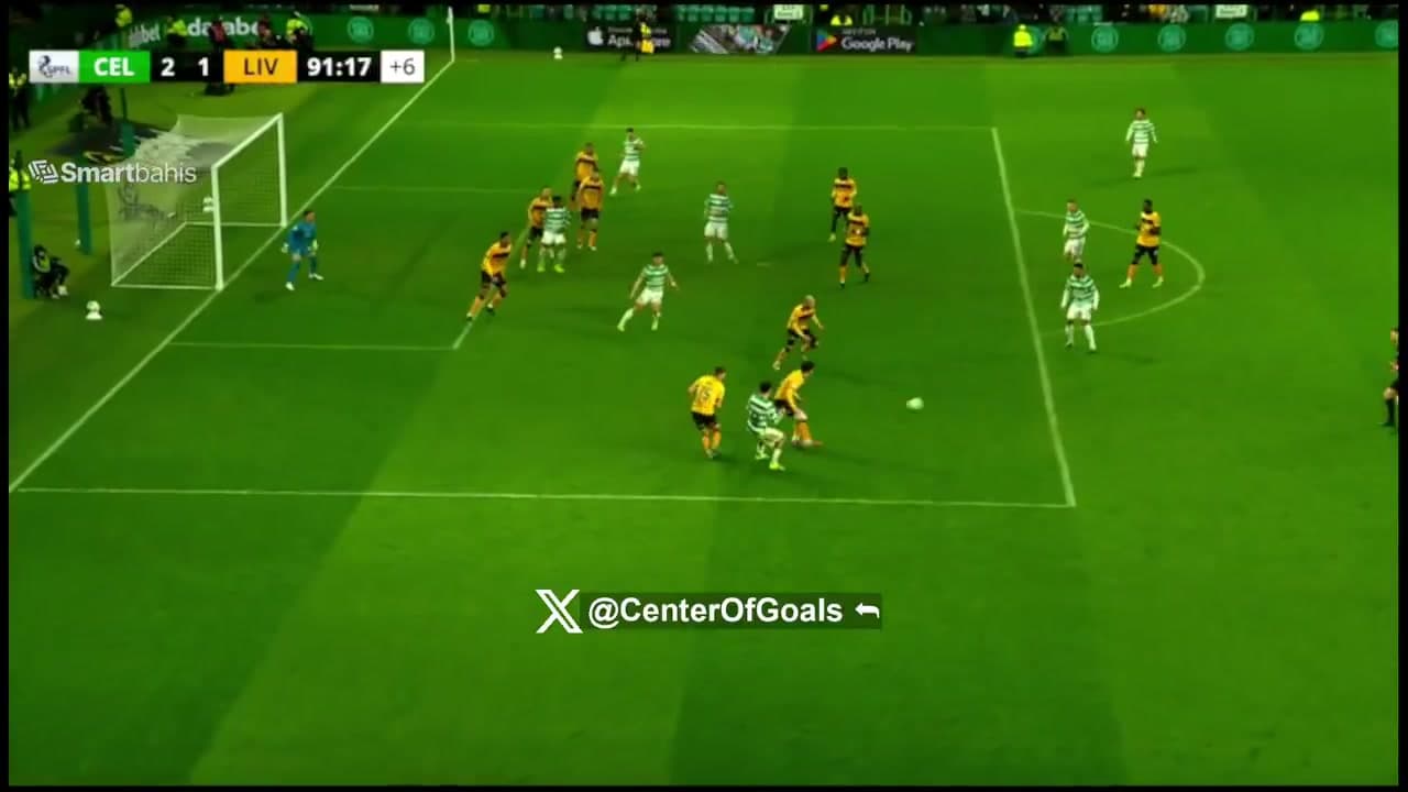Oxlade-Chamberlain Celtic Formasıyla Sahneye Çıktı, 90+’da Zaferi Getirdi!