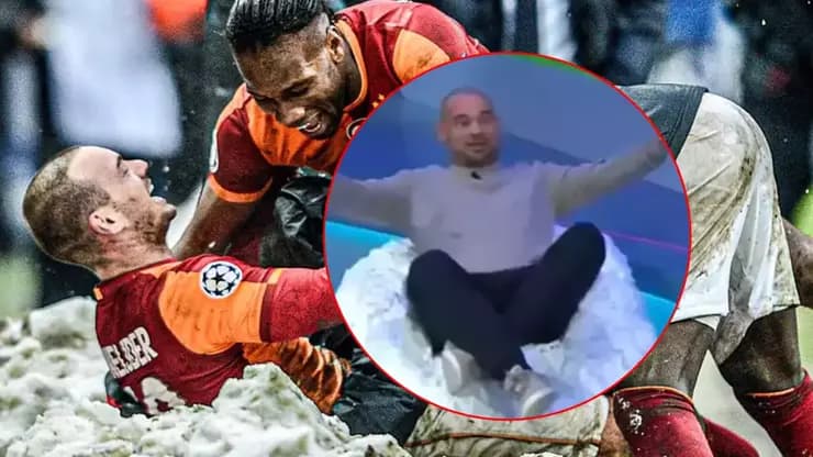 Sneijder'den Juventus'a Kar Göndermesi: Galatasaray Yılları Unutulmadı