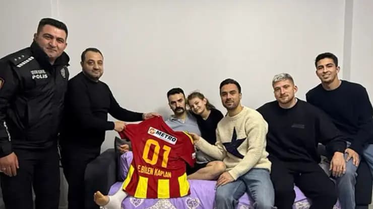 Kayserispor'dan anlamlı hareket: Kahraman Polise Ziyaret