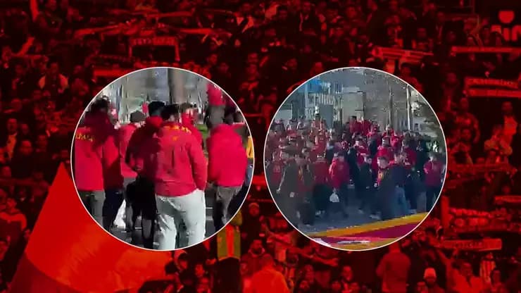 Galatasaray Derbisi Öncesi Gezi'de Sarı Kırmızılı Coşku