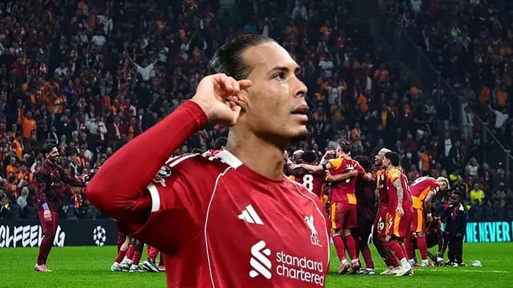 Van Dijk'tan Galatasaray'a Şampiyonlar Ligi Uyarısı: Sesimiz Kısılacak!