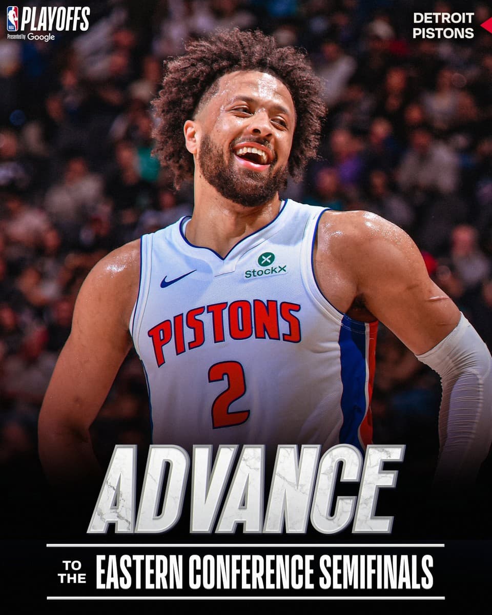 Pistons'tan destansı geri dönüş! NBA tarihinde 1-3'ten seriyi çeviren 15. ekip oldular.