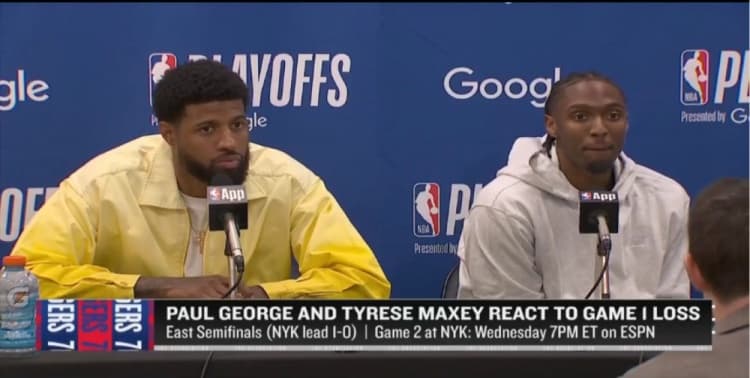 Paul George yorgunluğa geçit vermedi, Maxi G2 için mesajı verdi: "G1 bitti!"