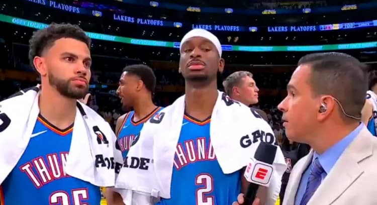 Shai Gilgeous-Alexander: Süpürme fırsatını tepmeyiz! Mitchell'ın performansı beklenendi.