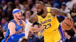 Thunder'dan Lakers'a Maç Sayısı Şoku: Seri 3-0! Mitchell 24+10 ve SGA 23+9 ile Yıldızlaşırken, LeBron 19 Şutta 19 Sayıda Kaldı.