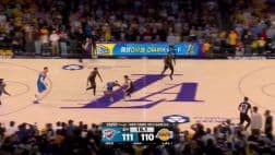Thunder, Lakers'ı devirdi: Shai Gilgeous-Alexander'dan 35 sayılık şov! LeBron ve Reaves'ın çabası yetmedi.
