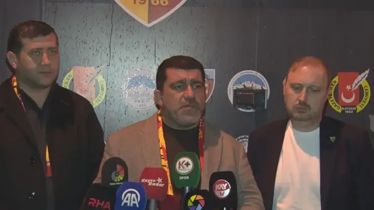 Kayserispor Başkanı Açıkalın: Küme düşmeyeceğiz