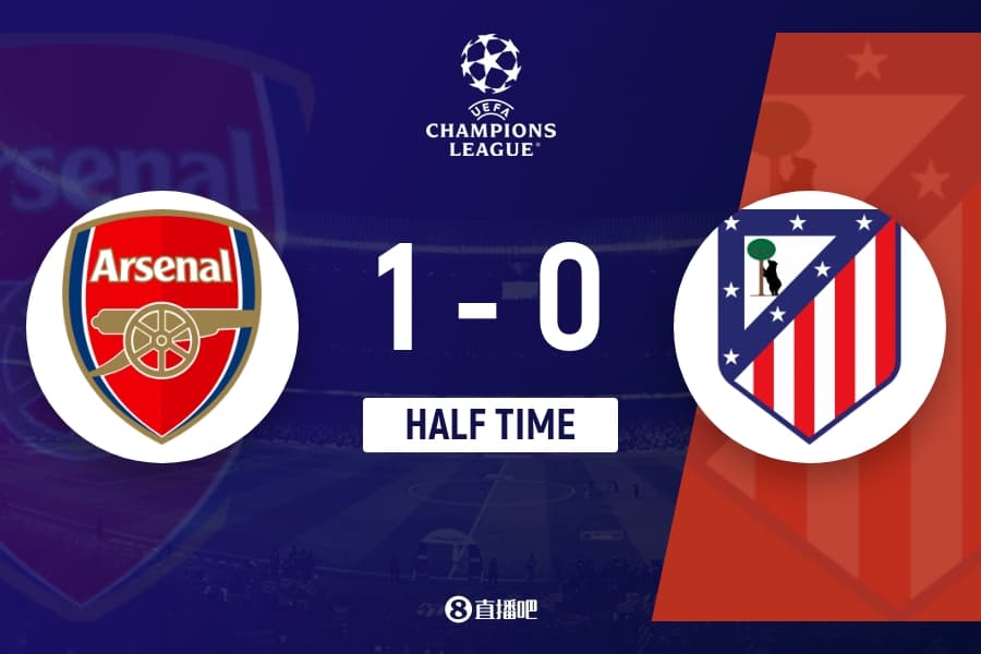 Arsenal, Atletico Madrid Karşısında İlk Yarıyı 1-0 Önde Bitirdi! Saka Attı, Trossard'ın Penaltısı Es Geçildi.
