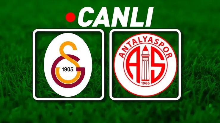 Galatasaray'dan şampiyonluk randevusu: Antalyaspor muhtemel 11'ler