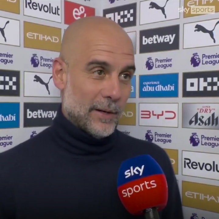 Guardiola'dan rotasyon kararı açıklaması: "Arsenal kazanınca ipler onların eline geçti!"