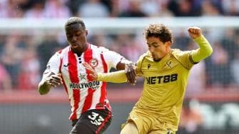 Crystal Palace'ın çilesi bitmiyor! Brentford'a 2-2 takılıp 6 maçtır kazanamıyor, son hafta rakip Arsenal.