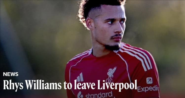 Liverpool resmen duyurdu: 19 kez Kırmızı formayı giyen Rhys Williams bu yaz ayrılıyor!