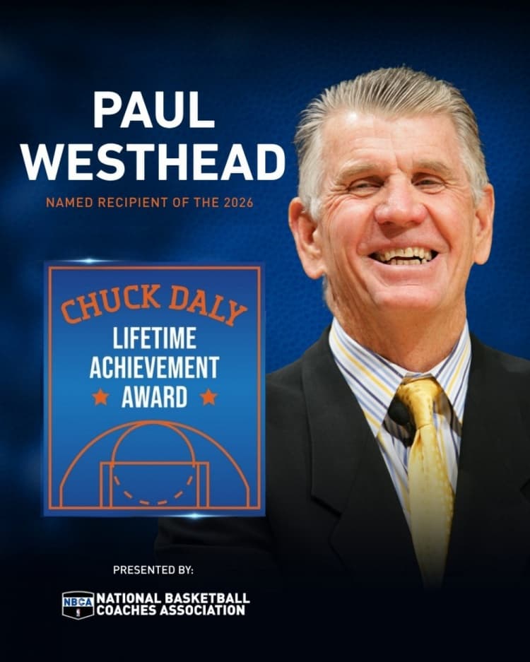 Resmen: Paul Westhead'e 2026 Chuck Daly Yaşam Boyu Başarı Ödülü Verildi!