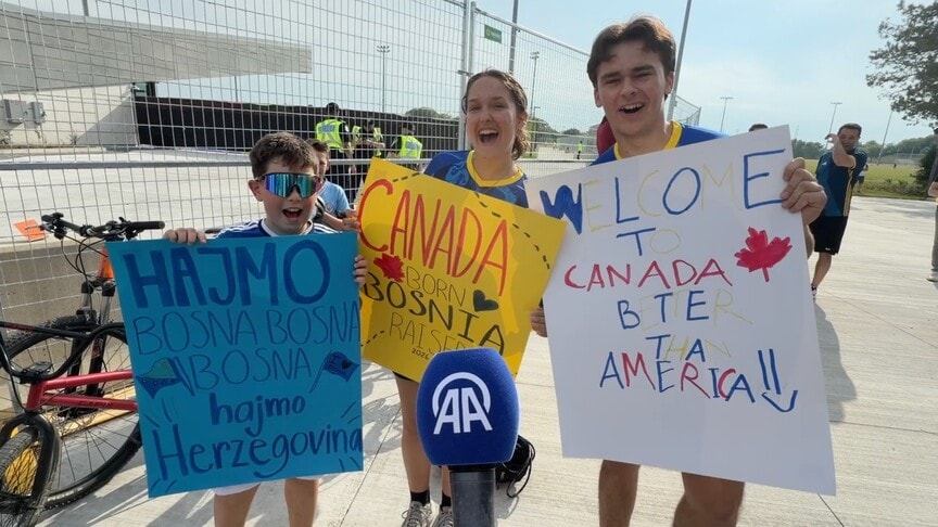 Toronto'da 2026 Dünya Kupası Atmosferi: Bosna Hersek Taraftarlarından Büyük Destek