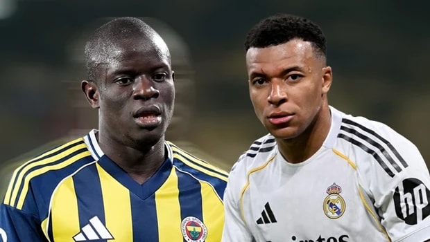 Kylian Mbappe'den Fenerbahçeli N'Golo Kante'ye Büyük Övgü: "Dört Kişi Adına Koşuyor"