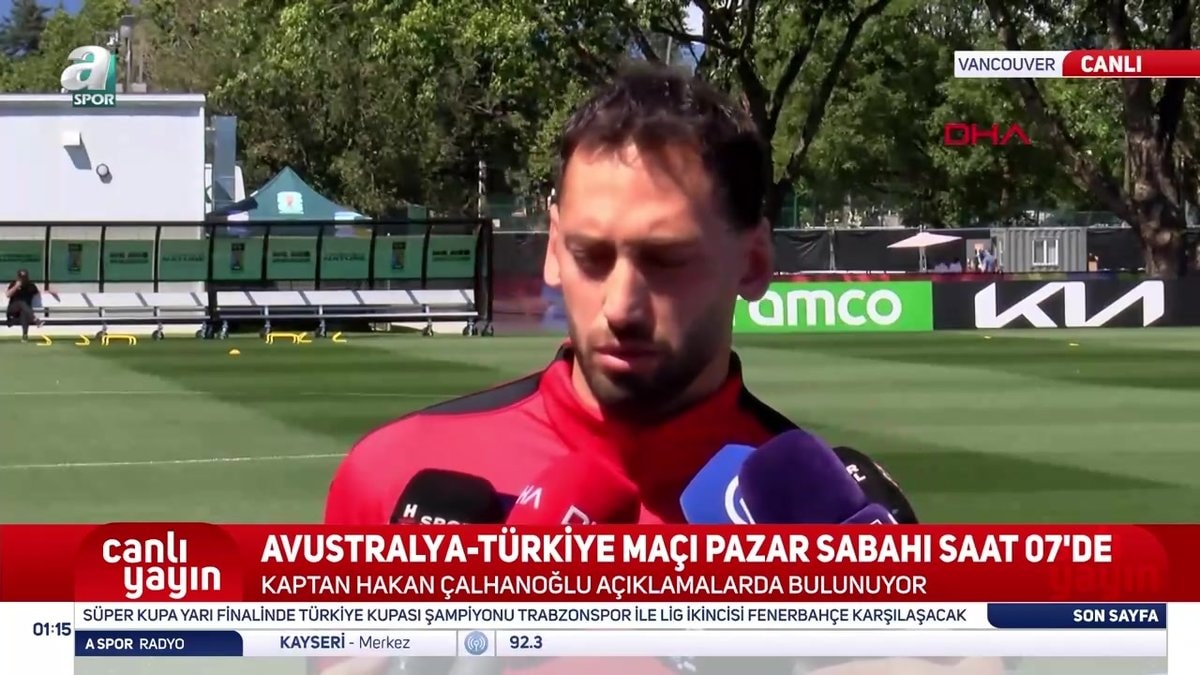 Hakan Çalhanoğlu'ndan Avustralya Maçı Öncesi Önemli Açıklamalar