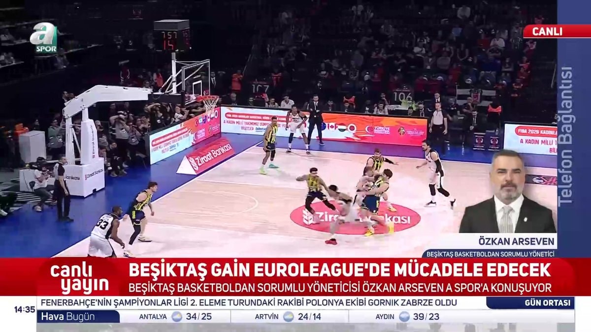 Özkan Arseven'den Beşiktaş İçin EuroLeague ve Şampiyonluk Hedefi Mesajı