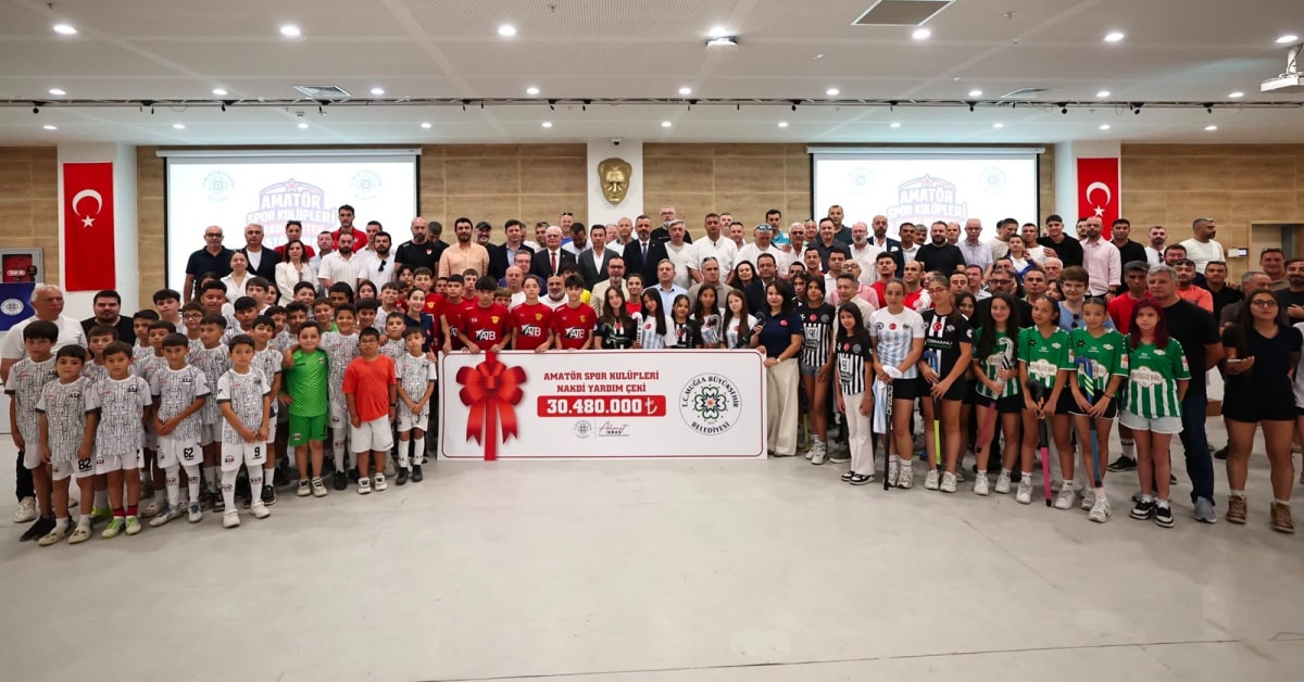 Muğla Büyükşehir'den Amatör Spor ve Futbol Kulüplerine Destek