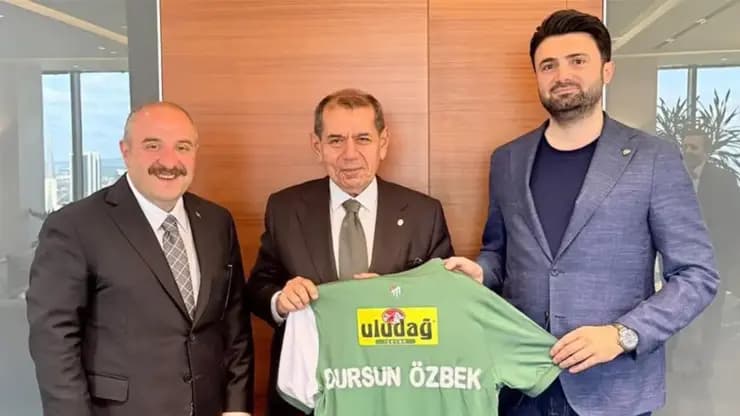 Bursaspor'dan Galatasaray Başkanı Özbek'e sıcak temas
