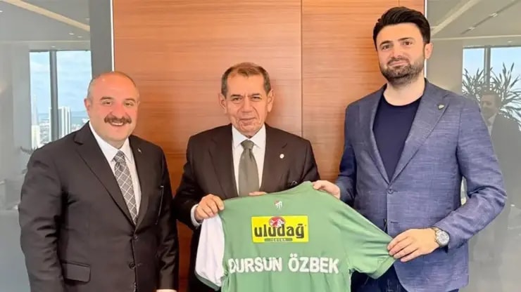 Bursaspor'dan Galatasaray Başkanı Özbek'e sıcak temas