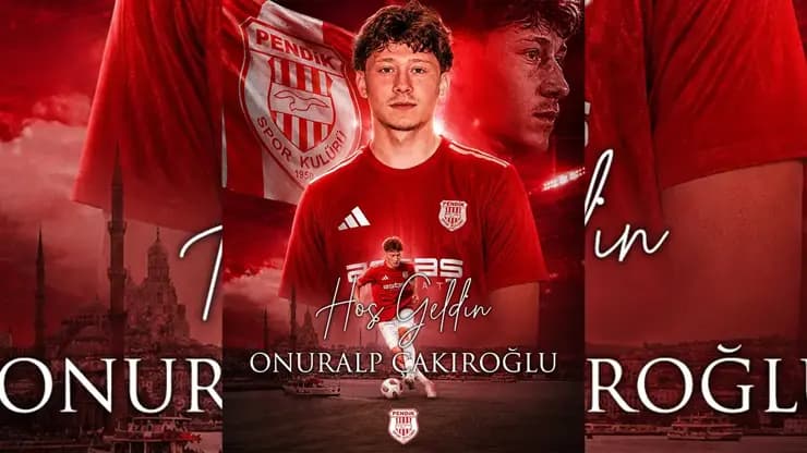 Onuralp Çakıroğlu Pendikspor'da imzayı attı