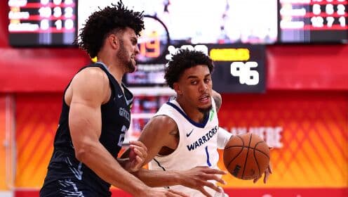 Warriors, Yaz Ligi'nde Grizzlies'e Takıldı! Small 26 Sayıyla Yıldızlaştı, Lundberg ve Boozer'dan Çift Haneli Katkı