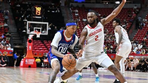 Rockets'tan 76ers'a Yaz Ligi tokadı: Thornton 18, Newton ve Feron 17 sayıyla parladı