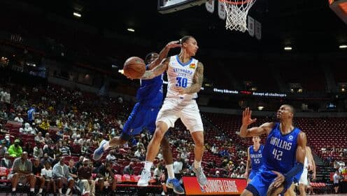 Yaz Ligi'nde Dallas Mavericks, Thunder'ı devirdi: Barnhizer 21+12+5, Plakidas 19 sayıyla!