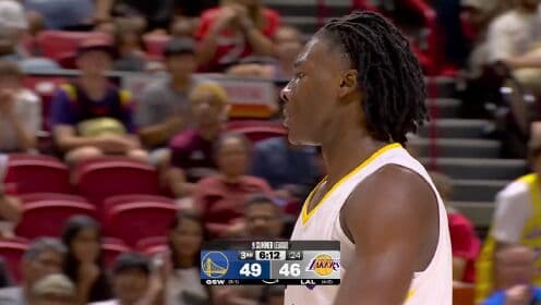 11 Oyuncu Sayı Attı, Warriors Finale Çıktı! Lundberg (15) ve Carl (17) Lakers'ı Eledi.