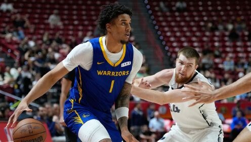 Warriors, Yaz Ligi'nde Şampiyon! Grizzlies'i geri dönüşle deviren GSW'de Lundberg 21+10 ile yıldızlaştı, Boozer kritik topları kaçırdı.