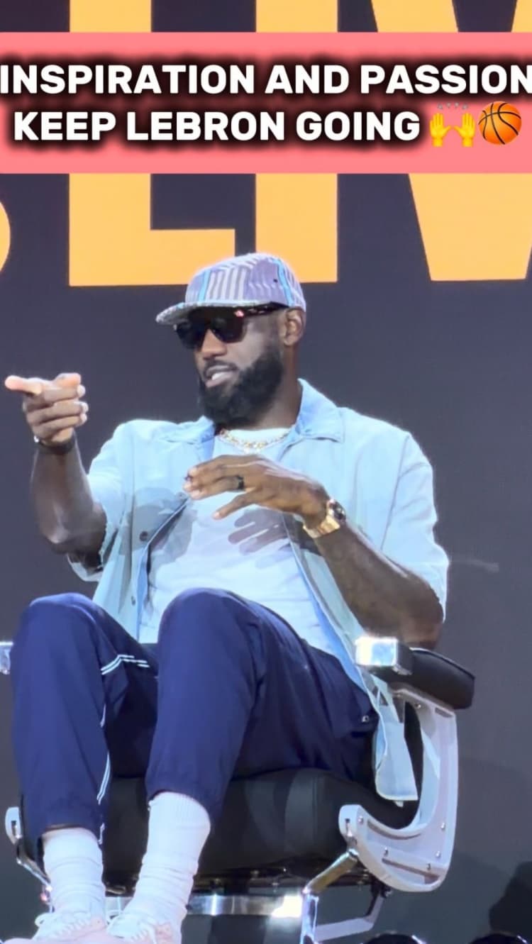LeBron James: Basketbol Aşkı Bitmez, İlham Kaynağı Olmak İçin Sahadayım!