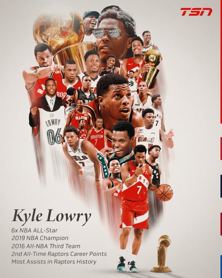 Evine Dönüyor! Şampiyon Guard Kyle Lowry, Raptors Formasıyla Jübile Yapacak.