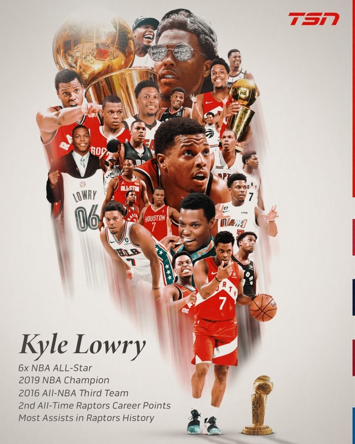 Evine Dönüyor! Şampiyon Guard Kyle Lowry, Raptors Formasıyla Jübile Yapacak.