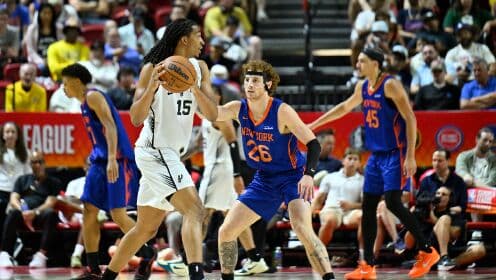Spurs'ten Yaz Ligi'nde Knicks'e Farklı Tarife: Karter Bryant 19, Nikol 16 Sayıyla Yıldızlaştı!