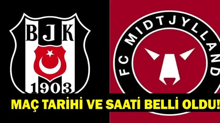 Kara Kartal Avrupa Ligi'nde! Beşiktaş-Midtjylland maçı ne zaman, saat kaçta, hangi kanalda?